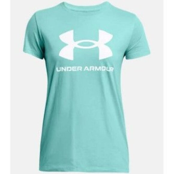 Under Armour UA Rival Logo T-Shirt - NWT Sz. M Women's - Picture 8 of 9